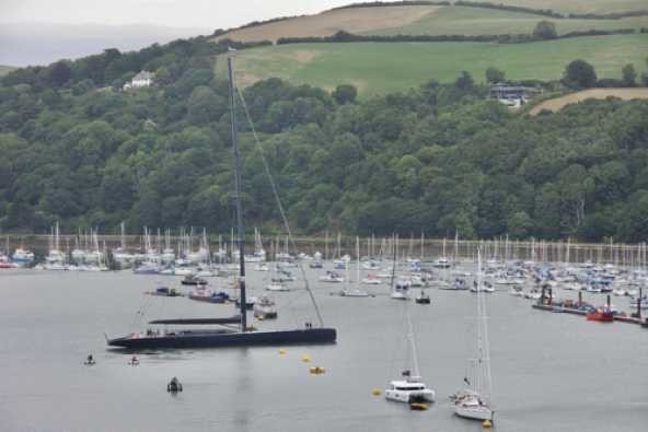 12 July 2023 - 07:44:22
Ngoni turned on a sixpence.
And the crew look minuscule.
-----------------
57m superyacht Ngoni arrives in Dartmouth